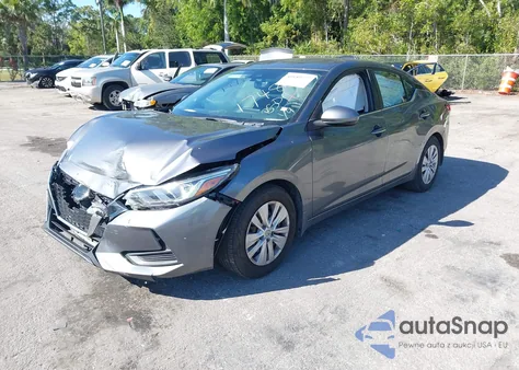 2022 Nissan Sentra S Xtronic Cvt из США, поврежденный, VIN 3N1AB8BV6NY231748